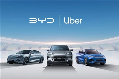 BYD och Uber samarbetar för att distribuera 100,000 elfordon globalt