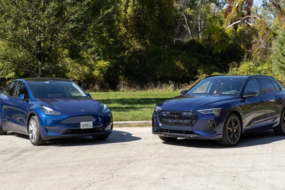 Teslas globala bilförsäljning överträffar Audi för första gången